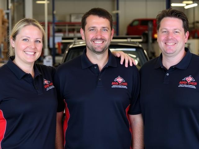 Aussie Auto Assist mechanics team