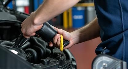 Oil change service